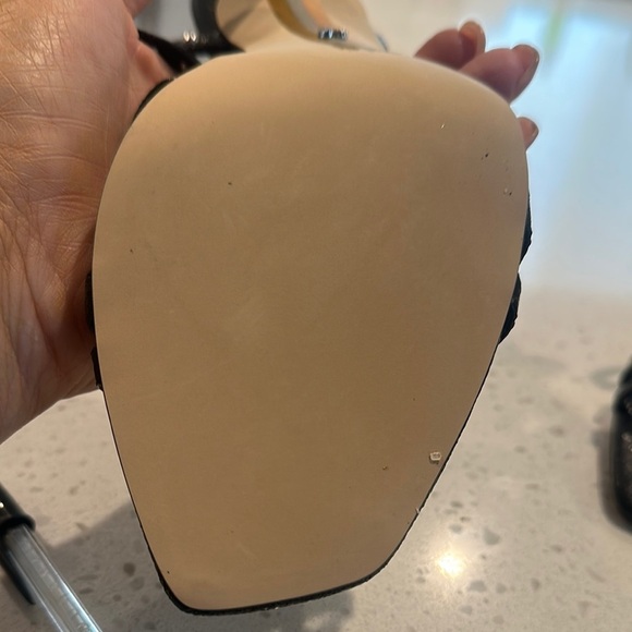 Sam Edelman Black Strappy Heels - Picture 5 of 5